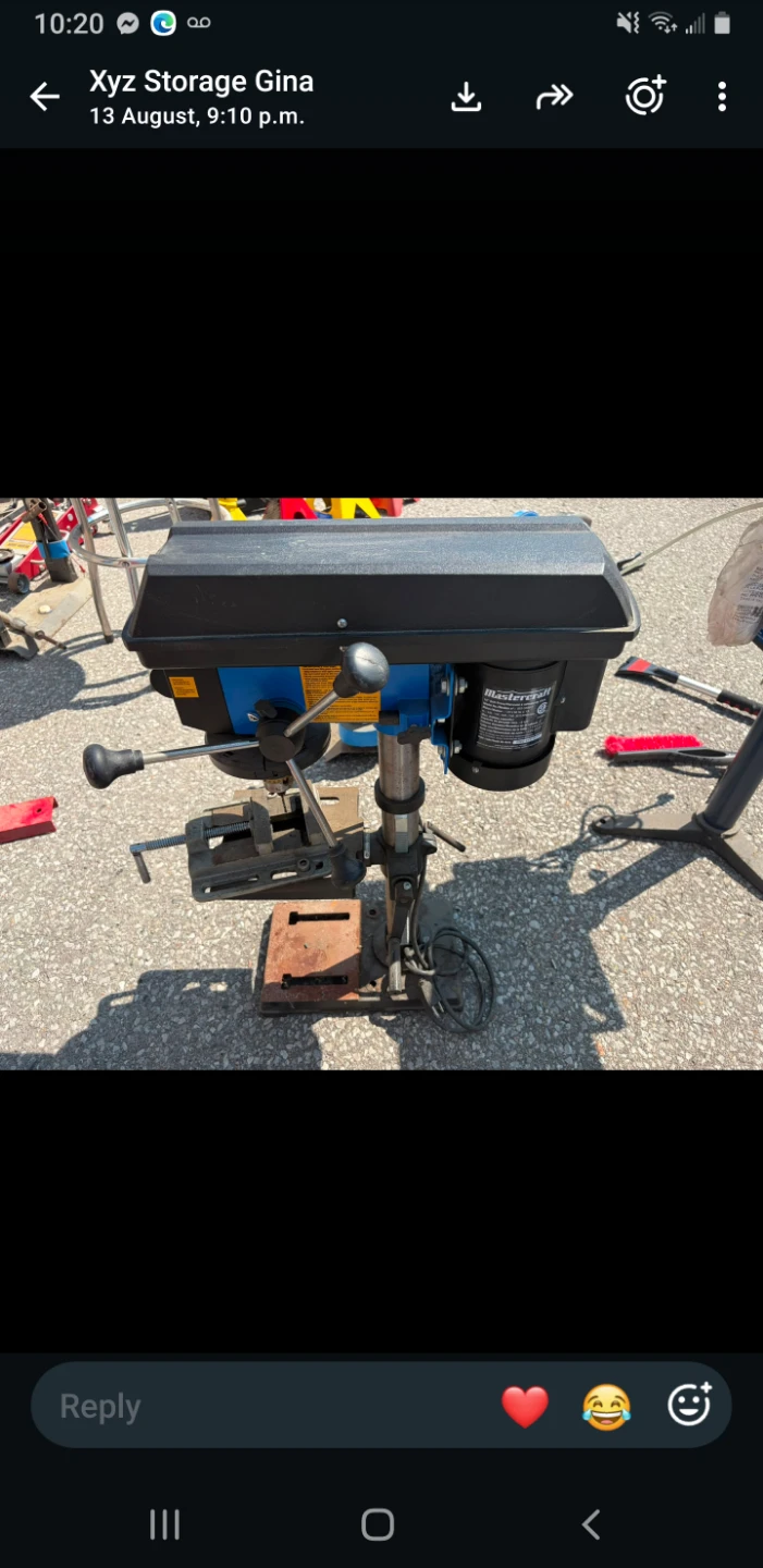 Mastercraft Drill Press