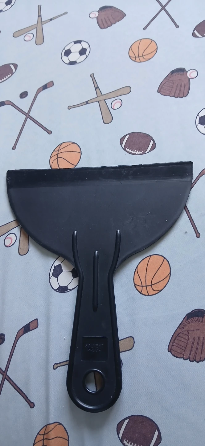 Black Scraper Tool - Solvent Proof