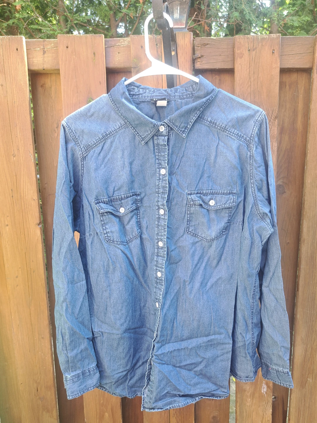Blue Denim Shirt
