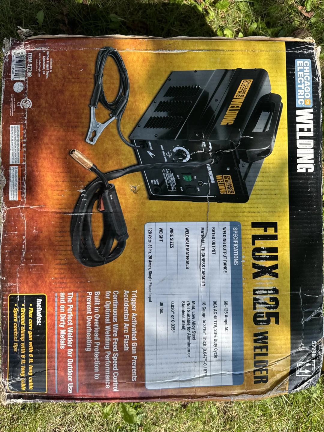 Chicago Electric Flux 125 Welder - photo 3