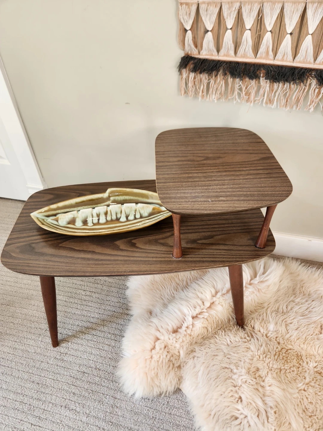 Two-Tiered 1960s  End Table, MID CENTURY MARVELOUS - photo 3