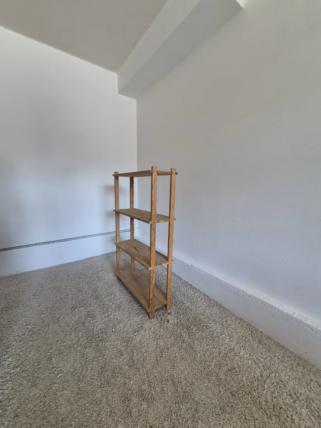 Wooden 4 Level / Tier Bookshelf Bookcase Storage Unit