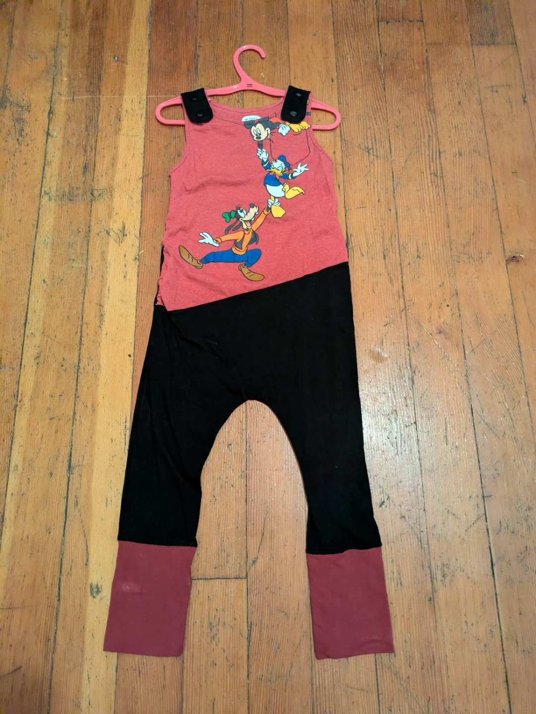 One of a Kind Mickey, Donald & Goofy Romper