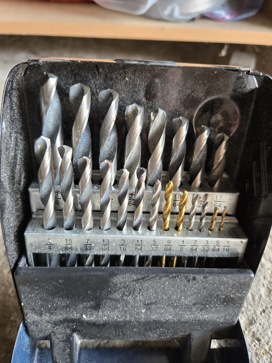Mastercraft 21 Piece High-Speed Steel Drill Bit Set