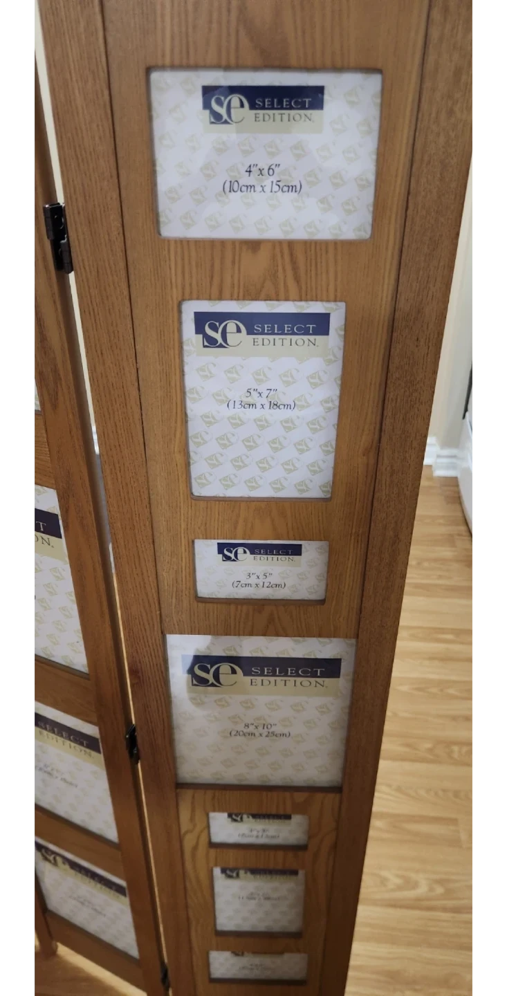 Select Edition Tri-Fold Photo Frame Display - photo 5