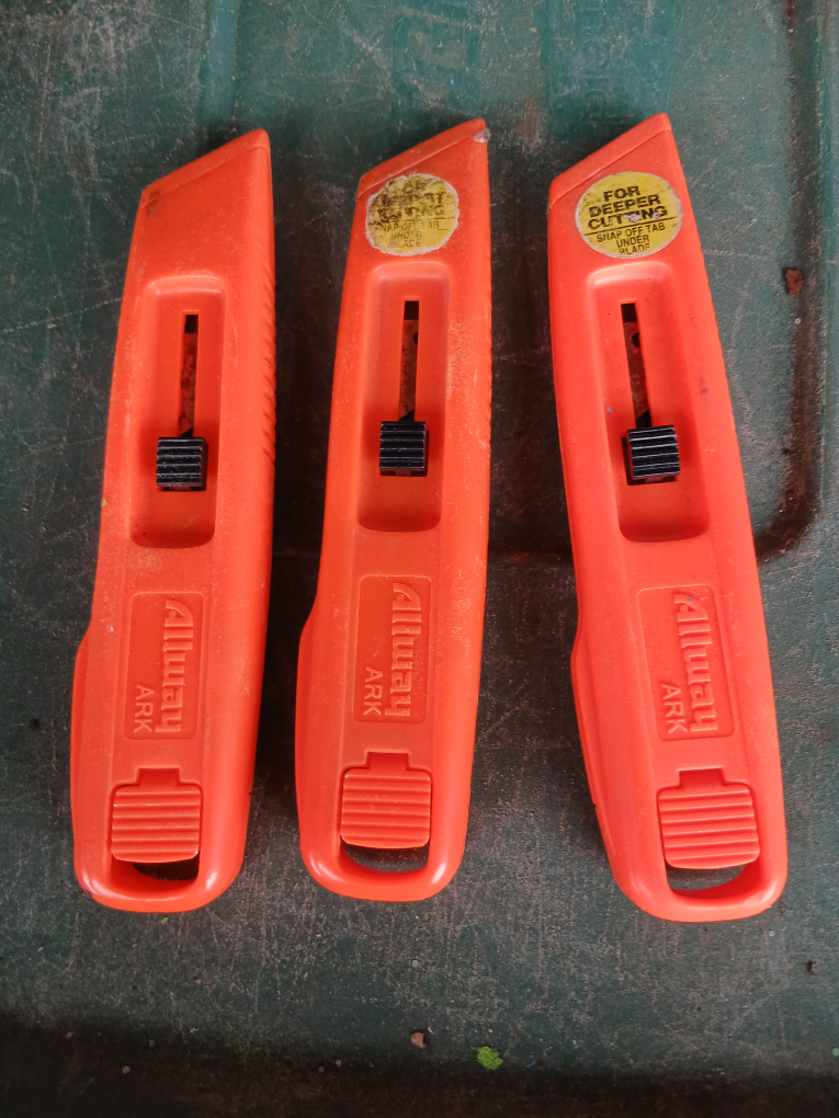 Allway ARK utility knives (3 pack)