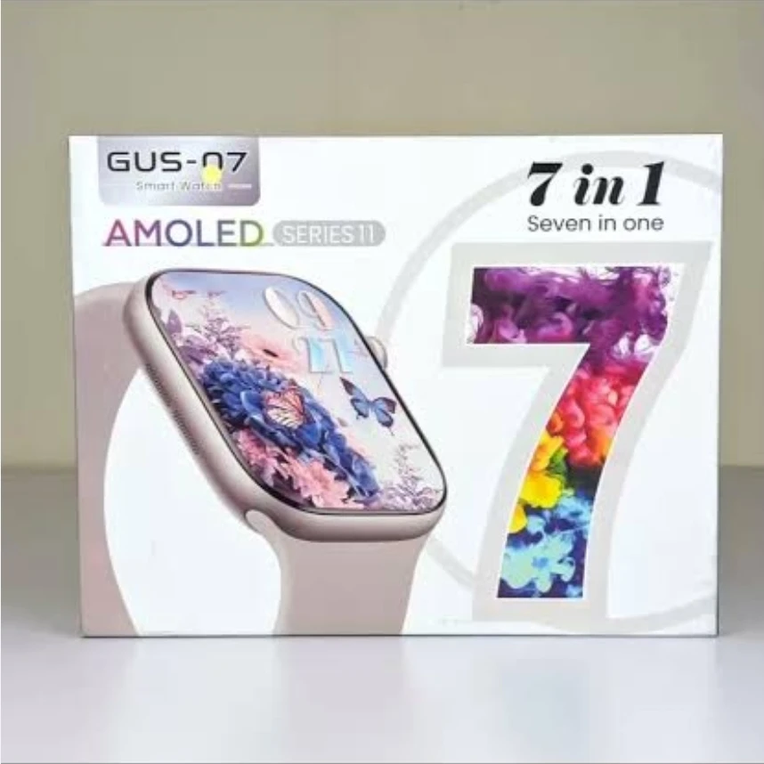 Smart Watch Series 11 - AMOLED 7-in-1 Combo Gift Set