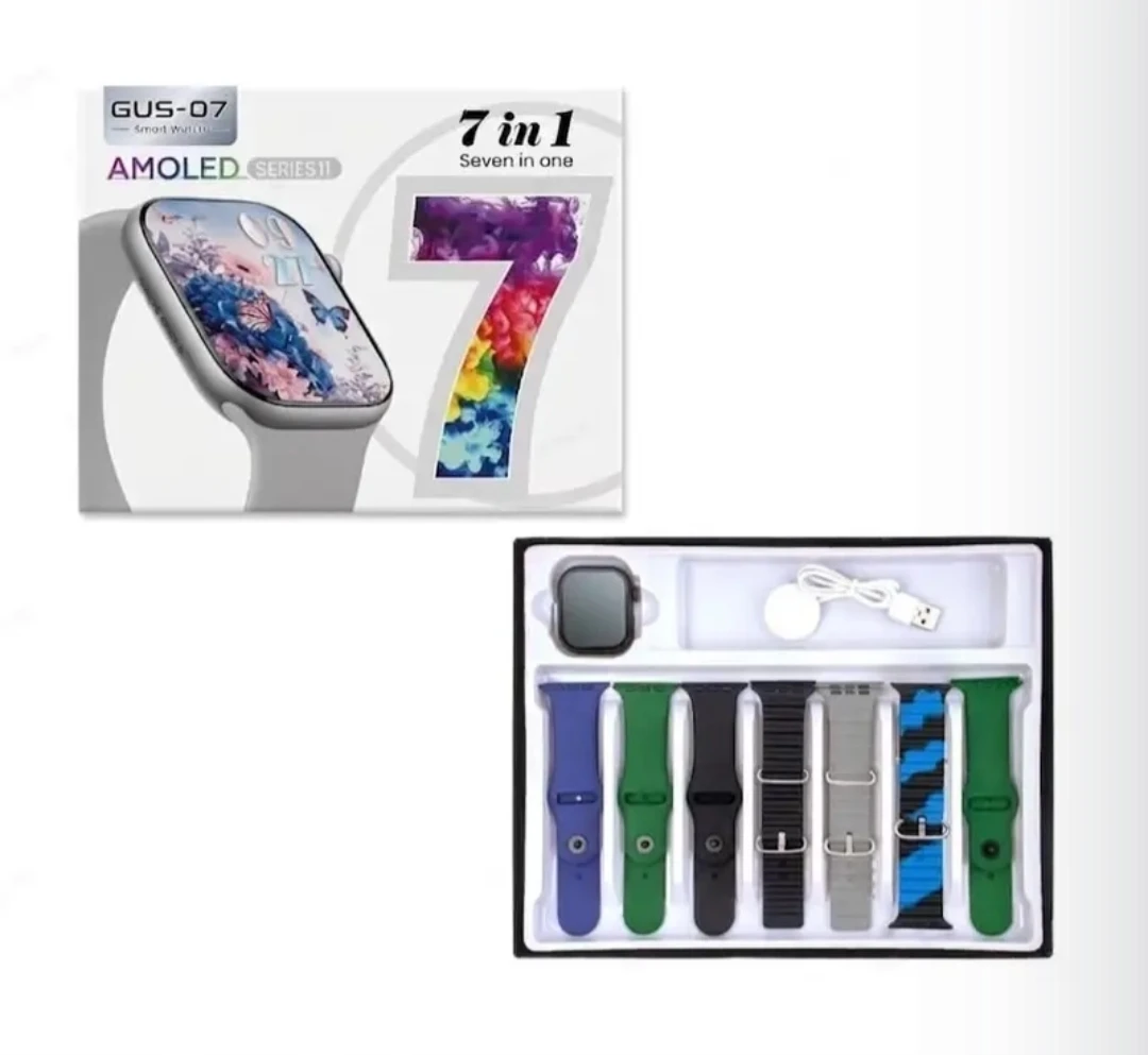 Smart Watch Series 11 - AMOLED 7-in-1 Combo Gift Set - photo 4