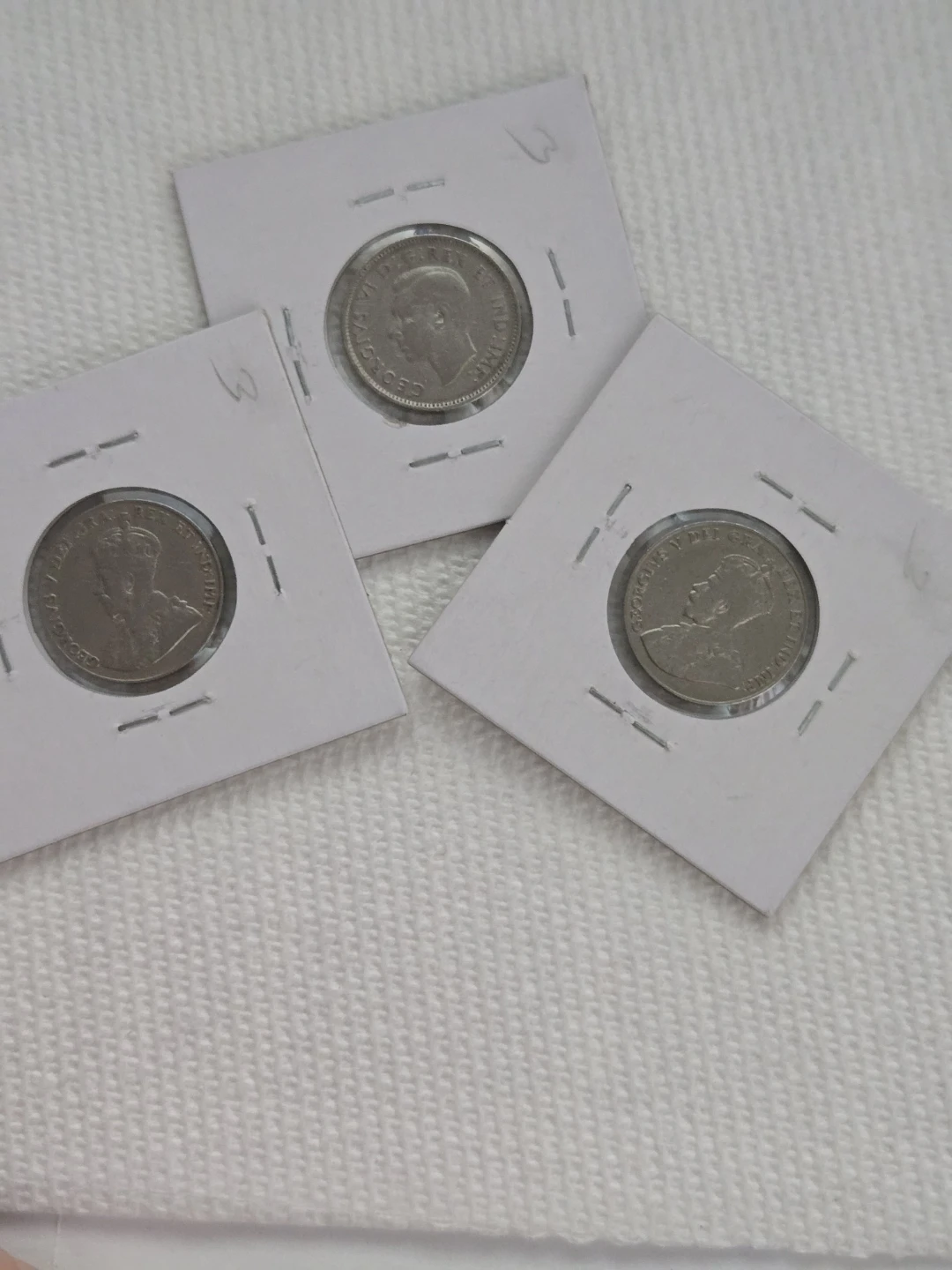 Canada 5 Cents Coins - 1931, 1929, 1938 - photo 2