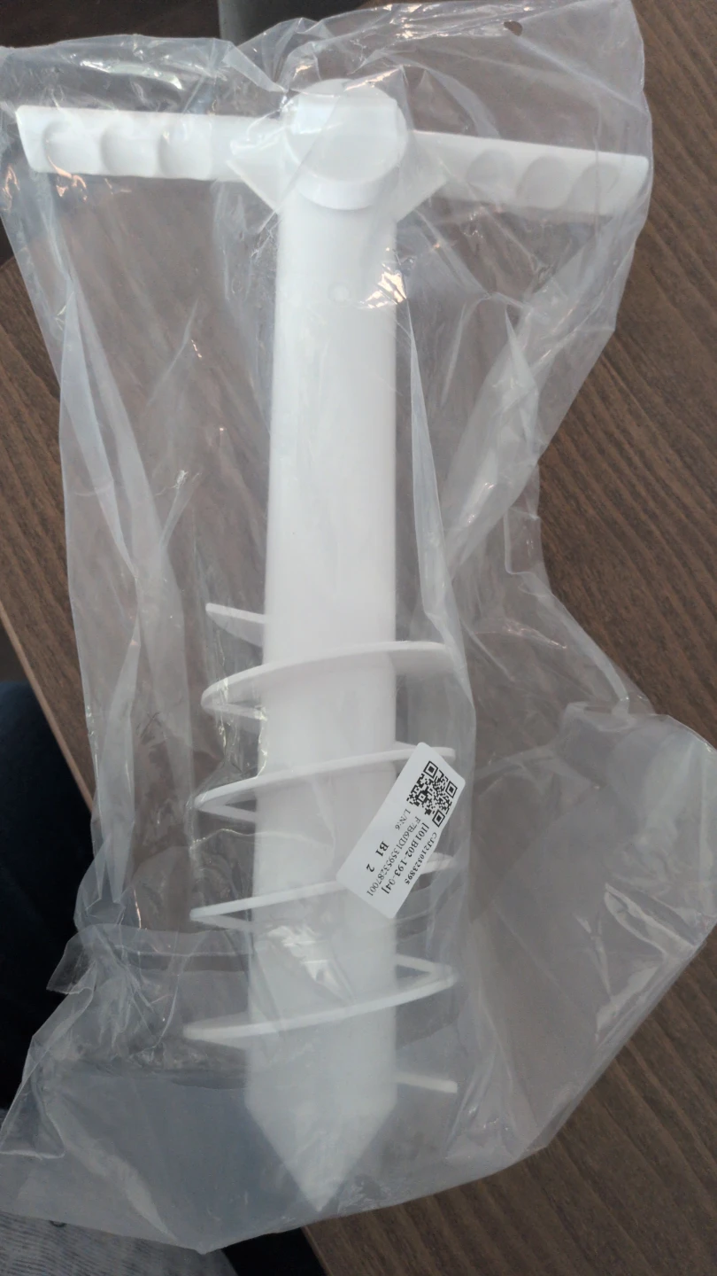 White Plastic Umbrella Base Anchor