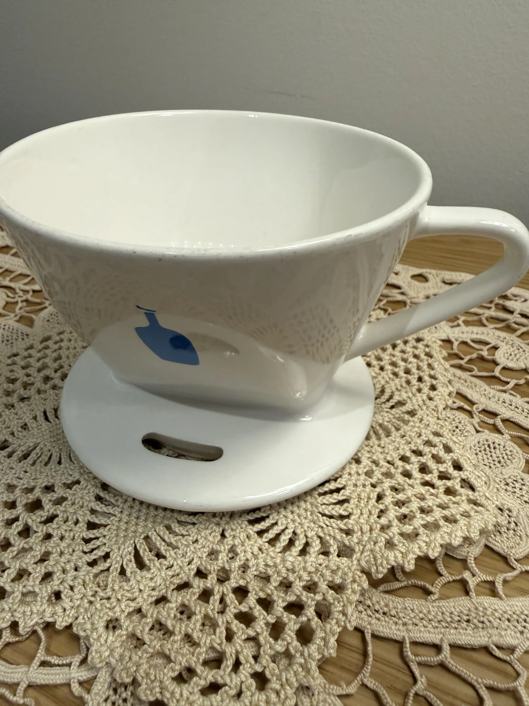 Blue Bottle Coffee Pour Over Ceramic Dripper - White - photo 2