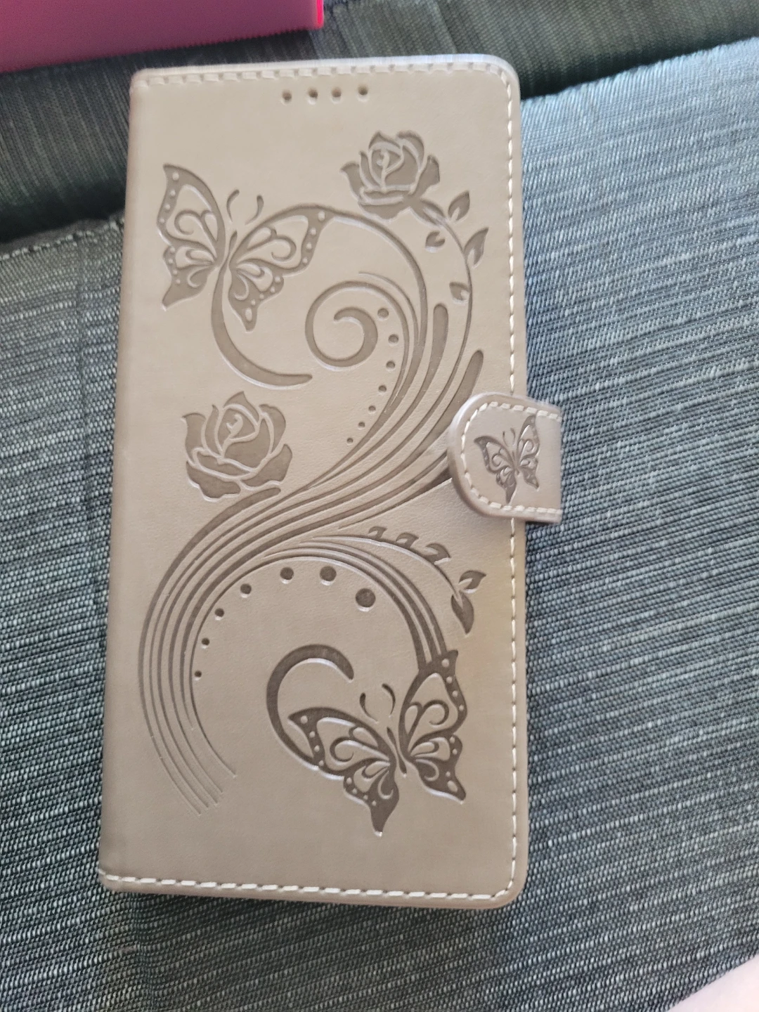 Butterfly Design Wallet Phone Case