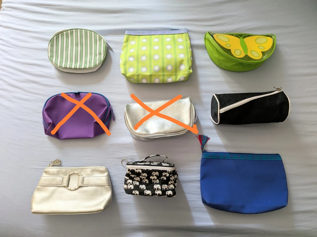 Makeup Bags - Assorted Styles & Sizes