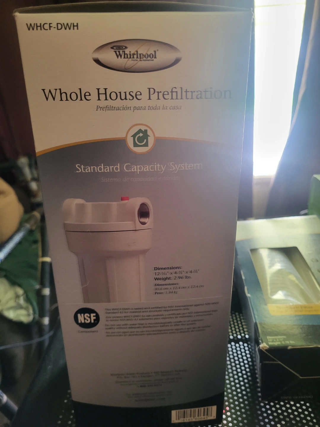 Whirlpool Whole House Prefiltration Standard Housing WHCF-DWH - photo 2