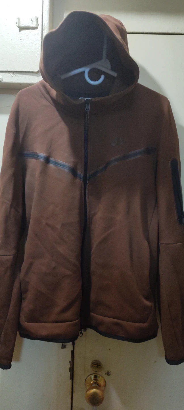 Nike Tech Fleece Hoodie Brown - photo 2