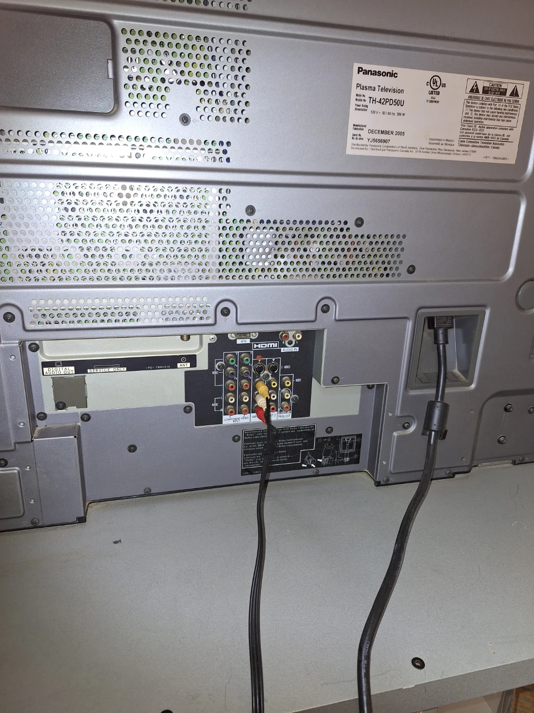 TV Panasonic TH-42PD50U - photo 3