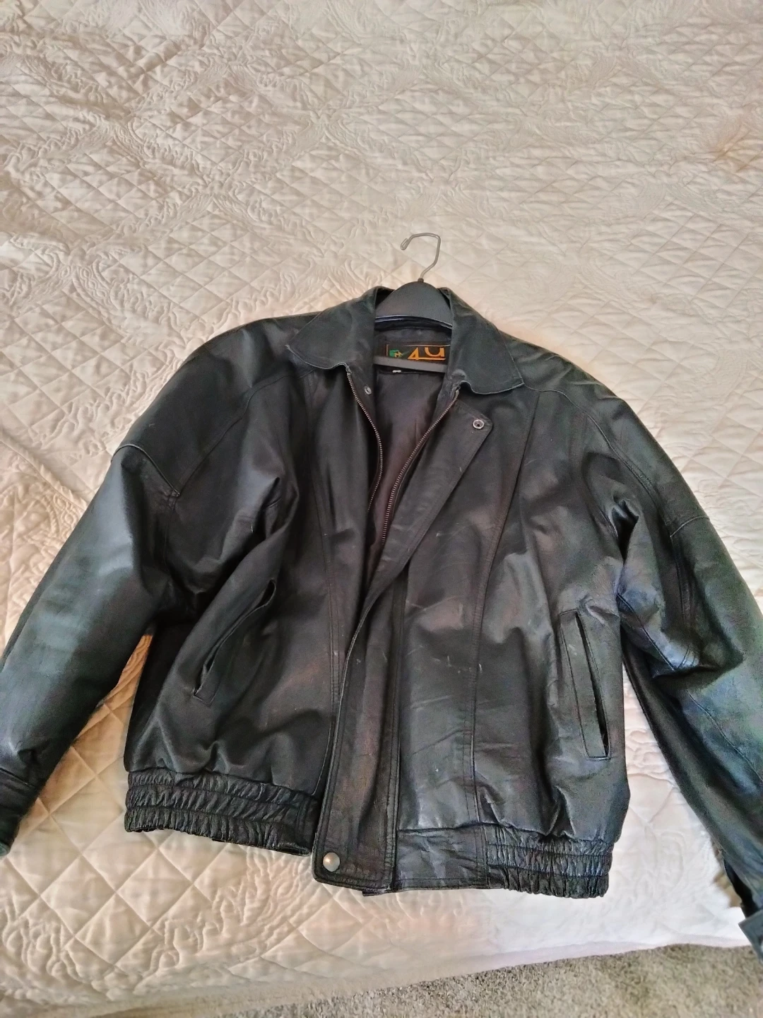 4 U of Calif. Genuine Leather Jacket