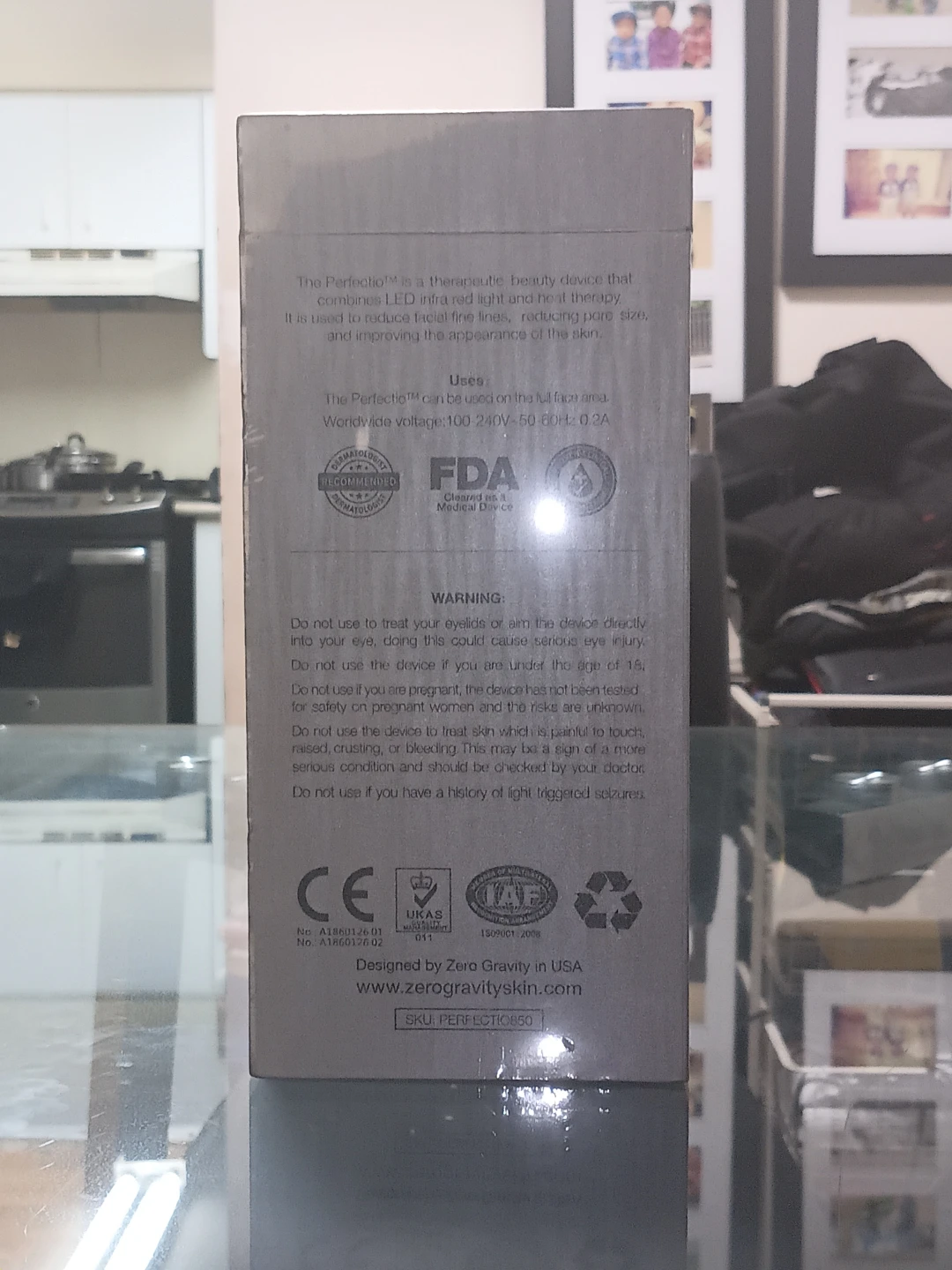 Brand New Zero Gravity Perfectio LED Skin Device - photo 3