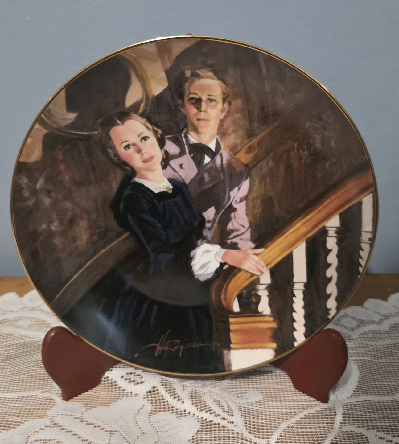W.S. George Gone With The Wind Collector Plate