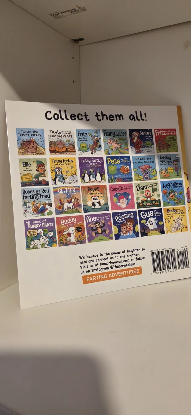 Bucky the Farting Easter Bunny's Butt Blasts Book - photo 2