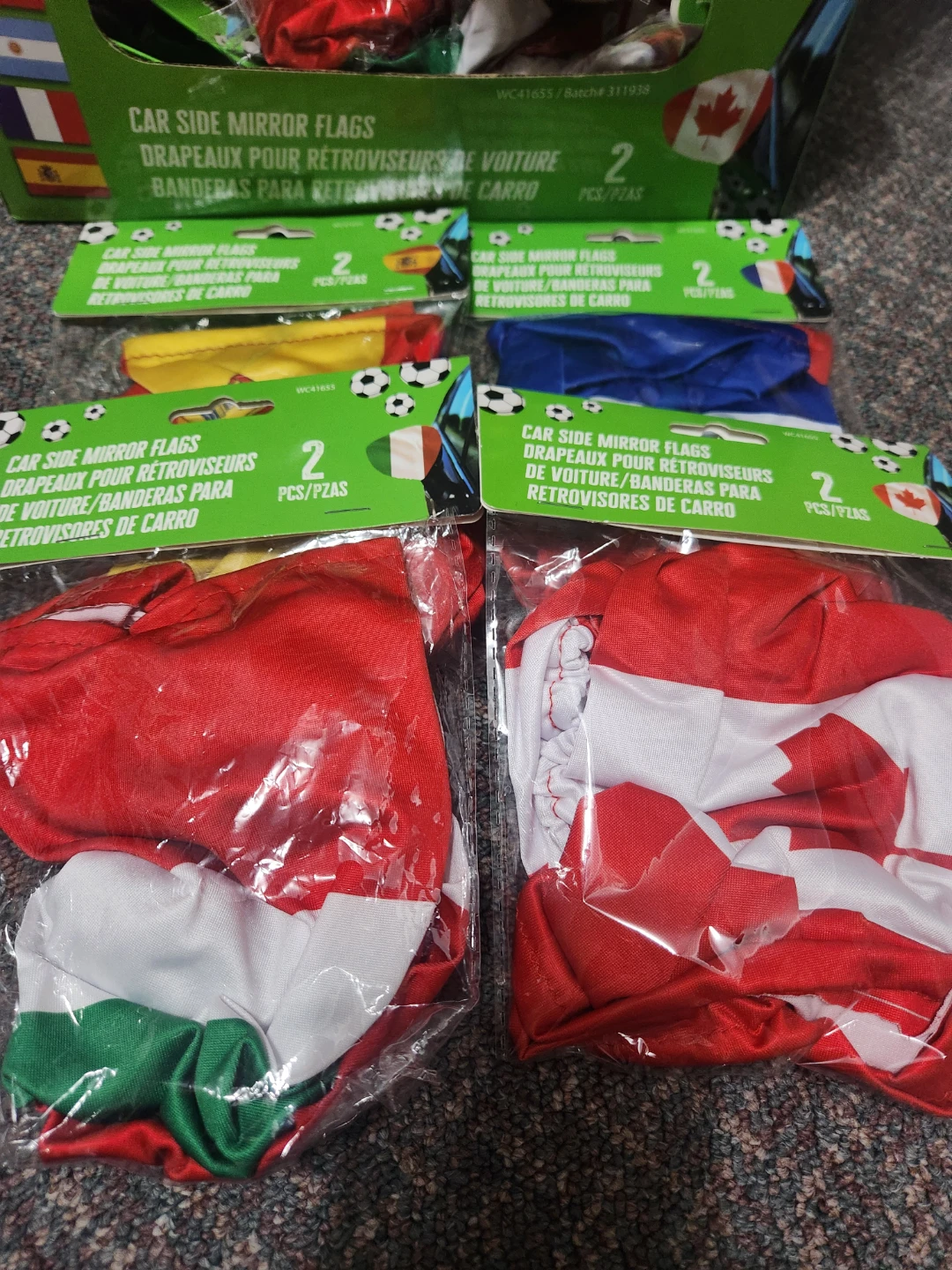 Car Side Mirror Flags - Pack of 2= 1 Set - photo 2