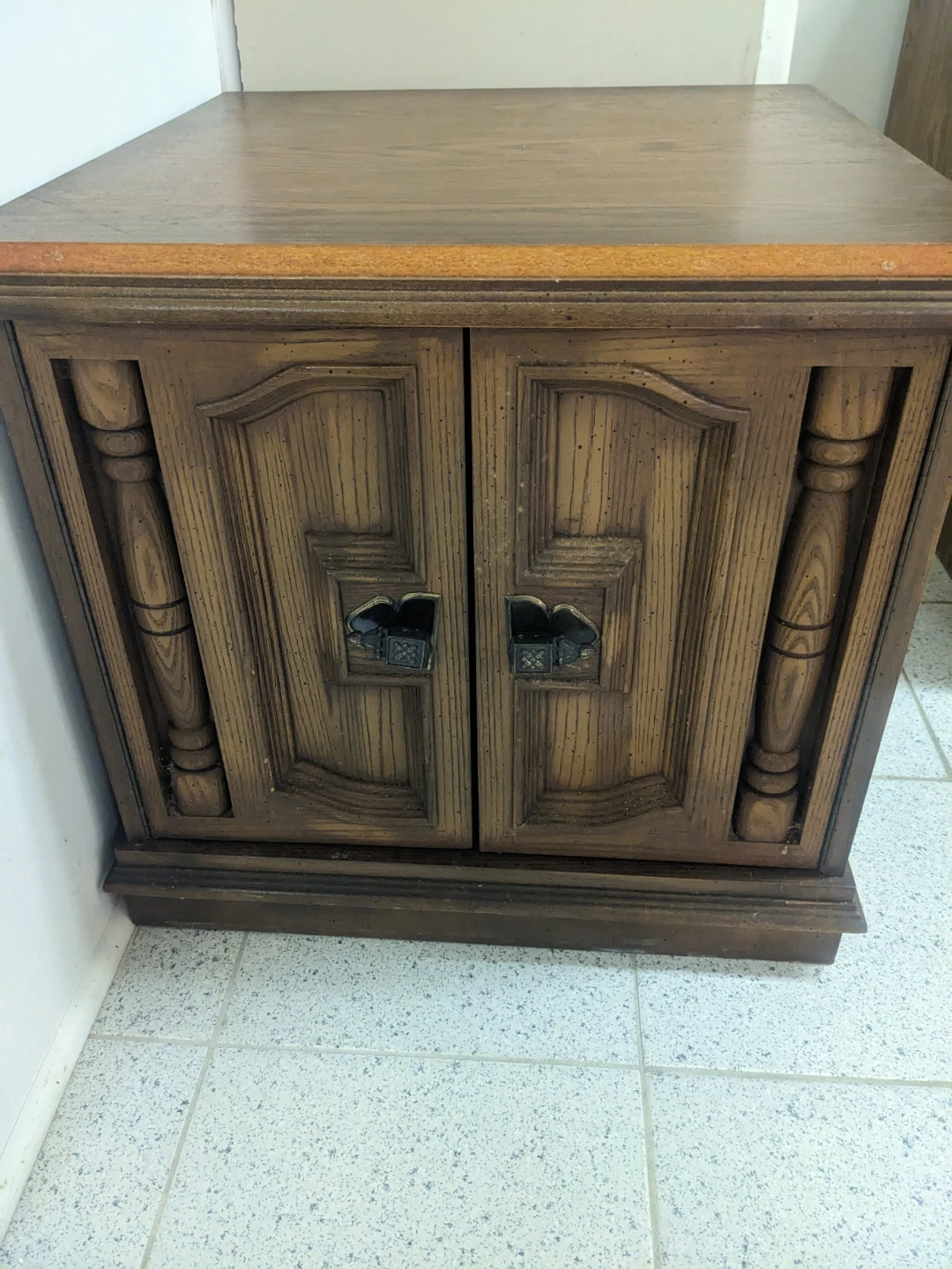 Vintage Wooden Side Tables (price for set of 2)