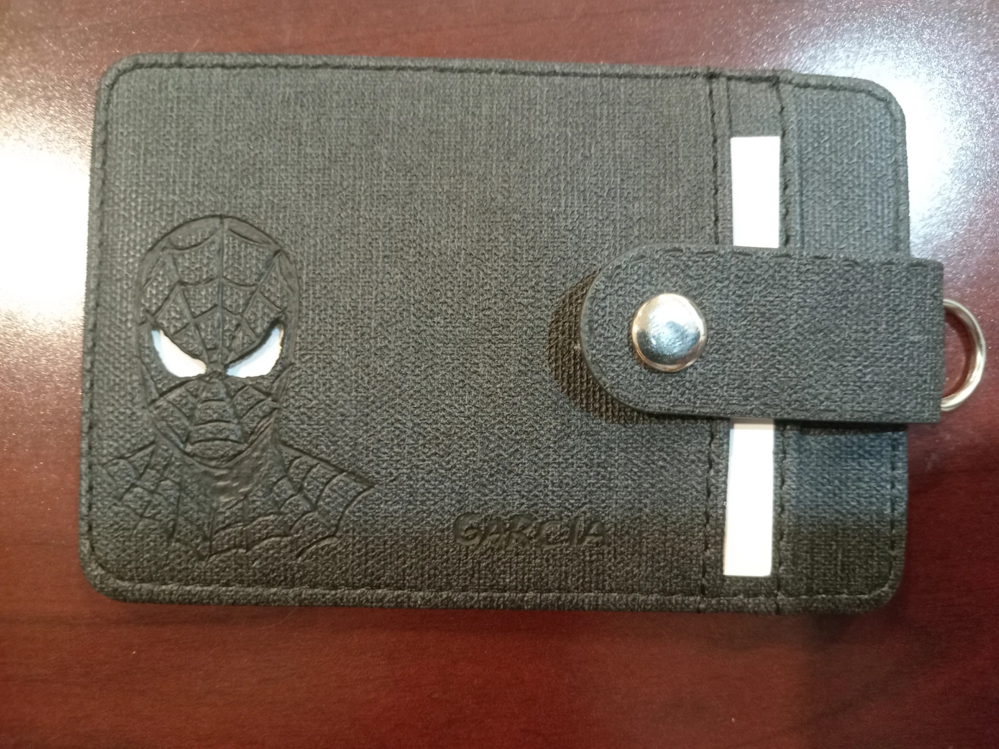 Personalized card holder - spiderman