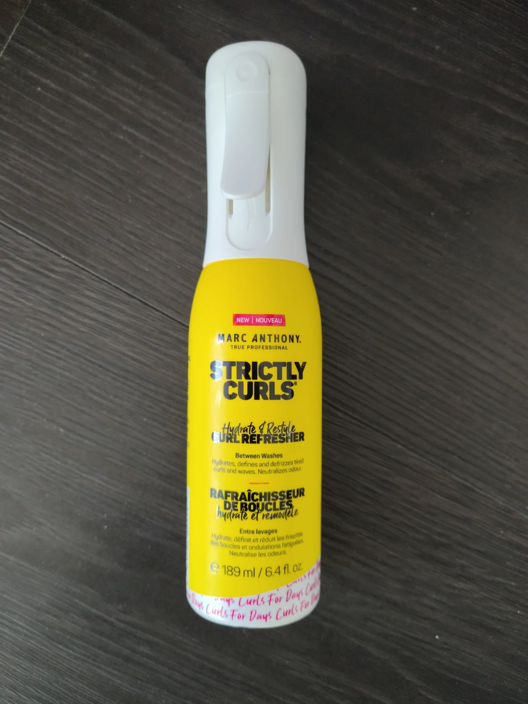 NEW! Marc Anthony Strictly Curls Refresher Spray 6.4 fl. oz.