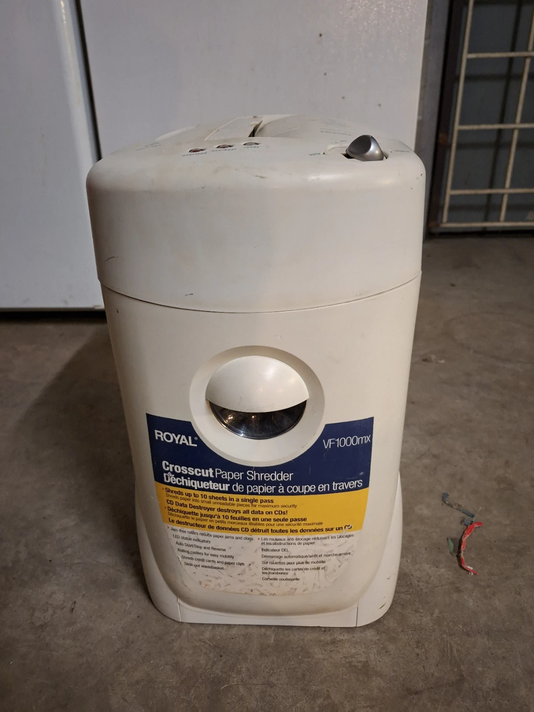 Royal VF1000MX Crosscut Paper Shredder