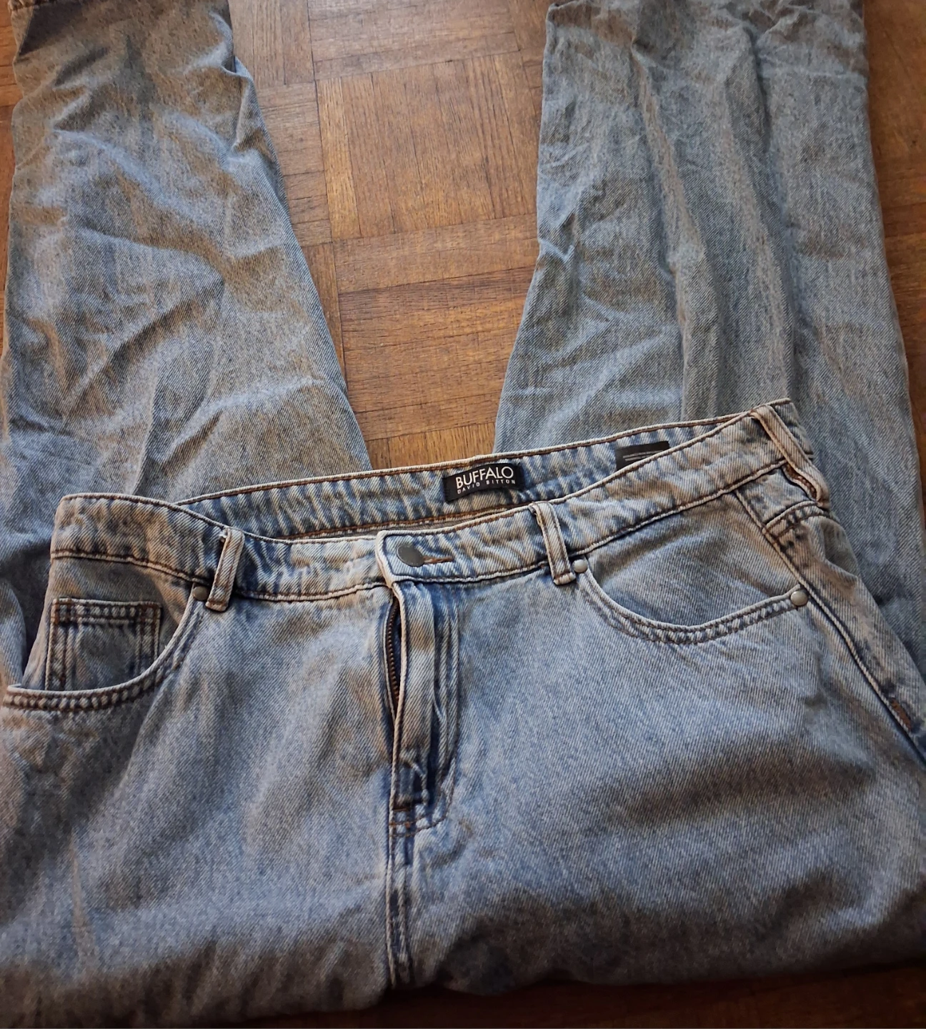 Buffalo David Bitton Bree Wide Leg Jeans Size 10