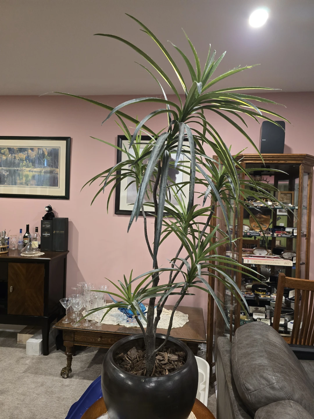 Large faux Potted Plant - photo 2