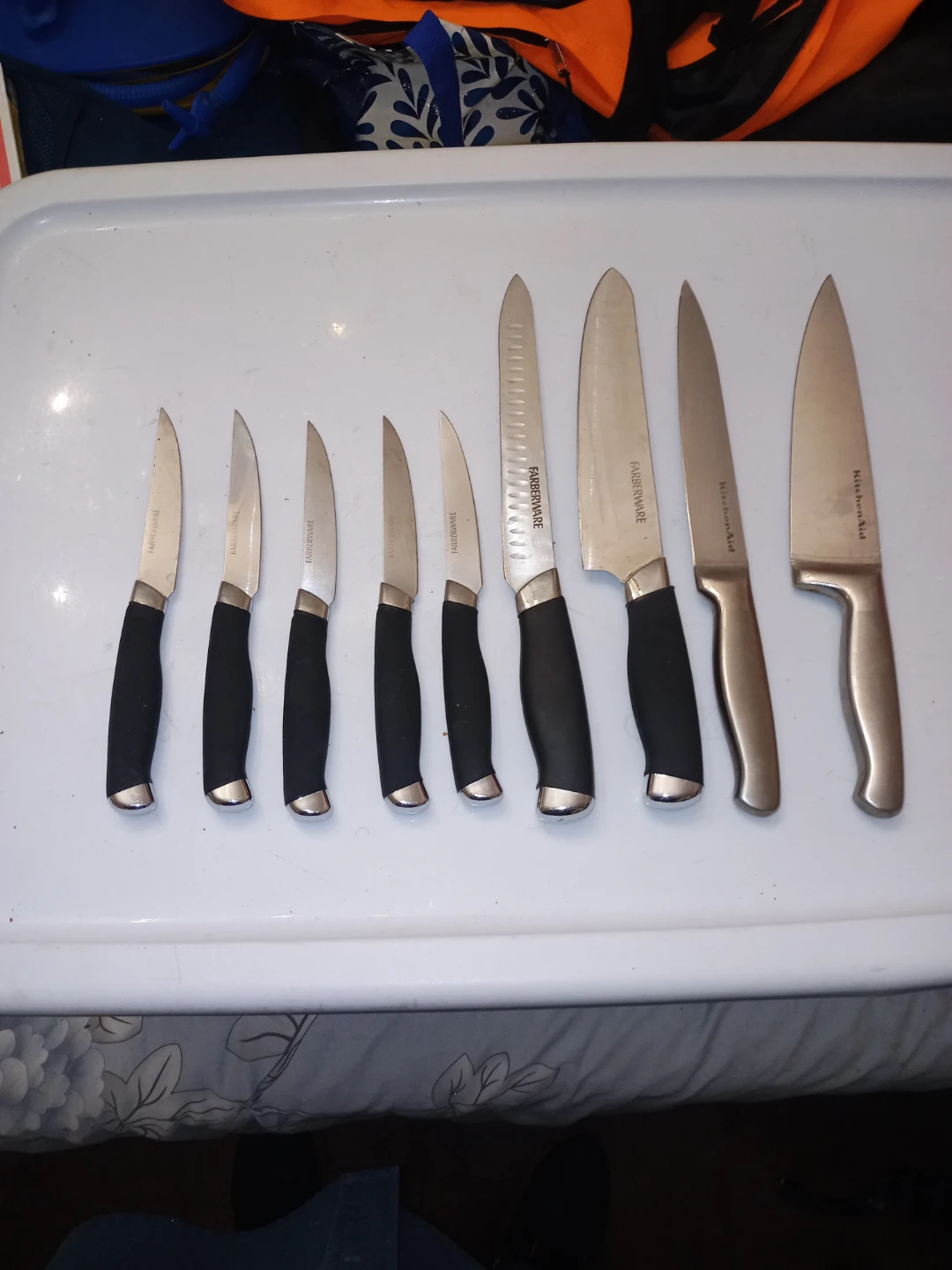 Kitchen 9 Sharp Knives