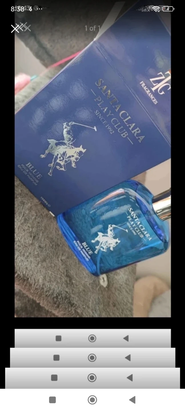 Santa Clara Play Club Blue Eau de Parfum for Men 100ml