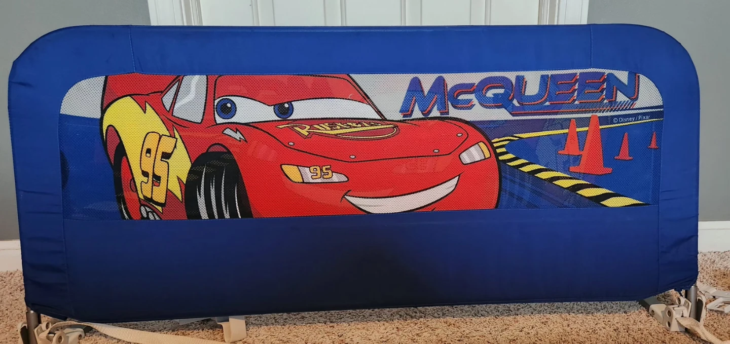 Super Infant Disney Pixae Cars Lighting McQueen single bed rail