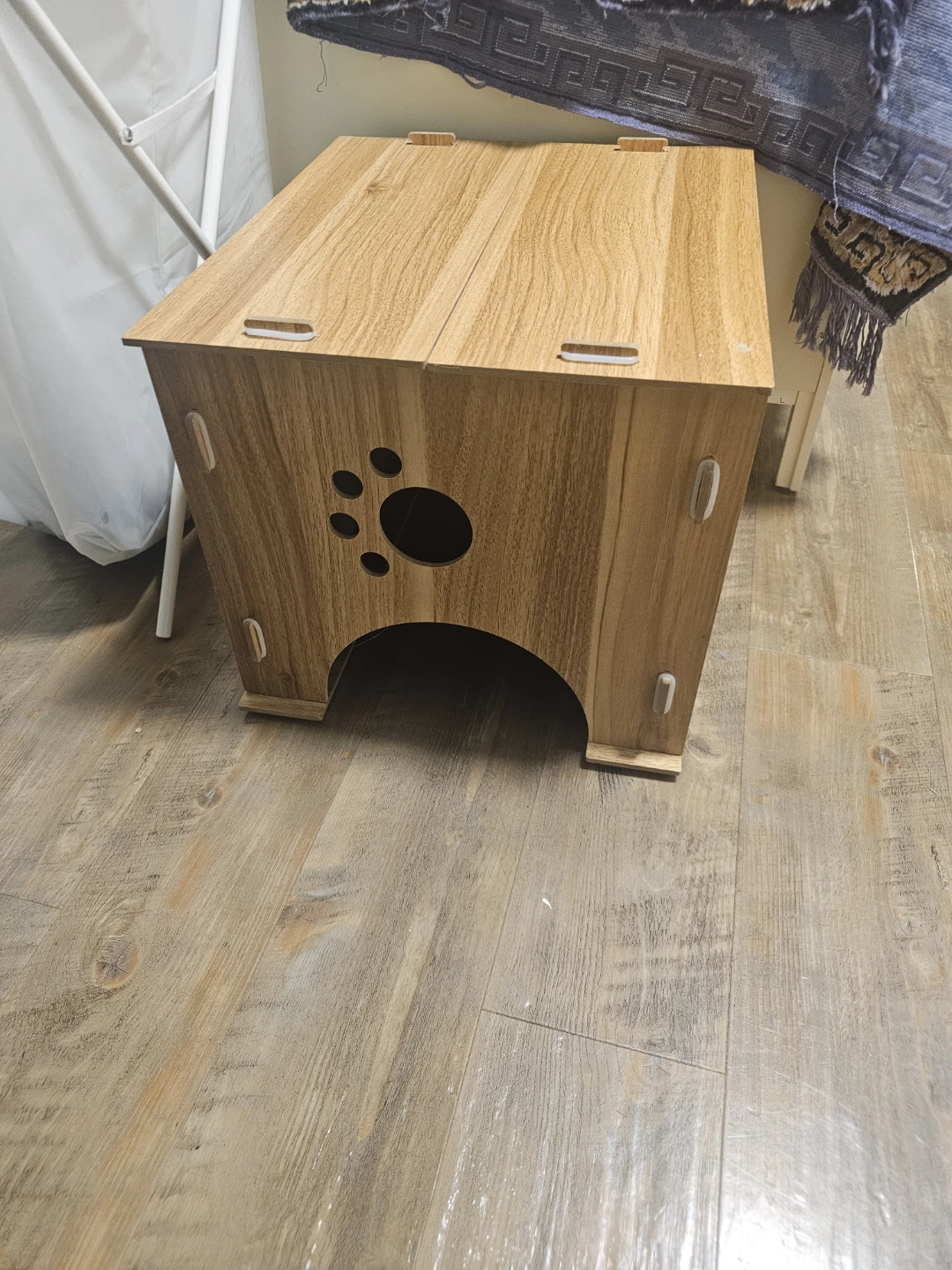 Wooden Pet House / End Table