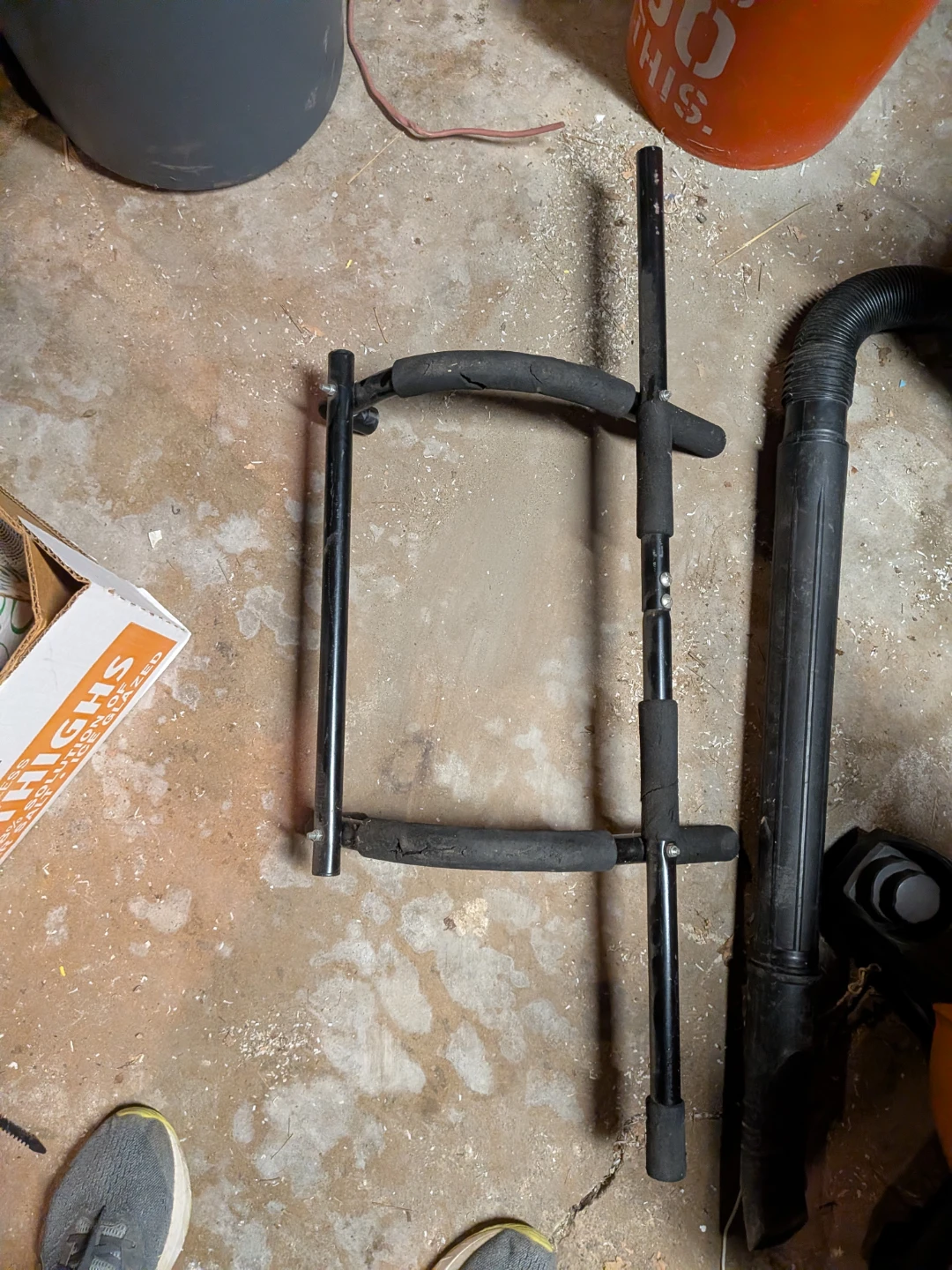 Pull up bar over the door