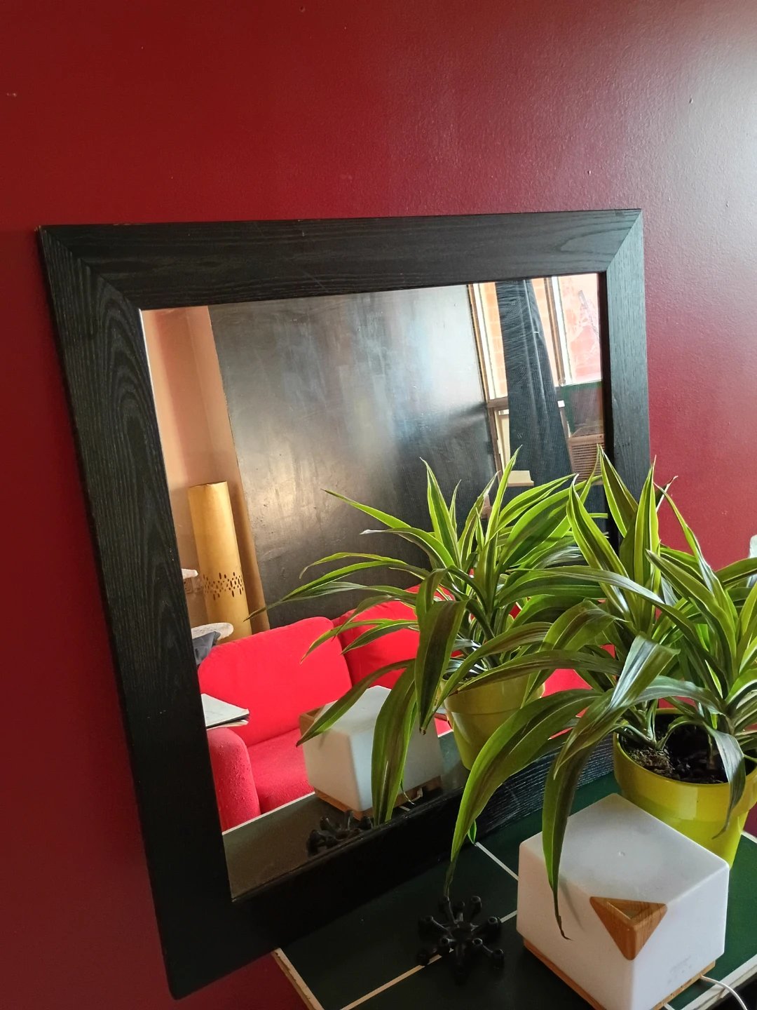 Black Framed Mirror