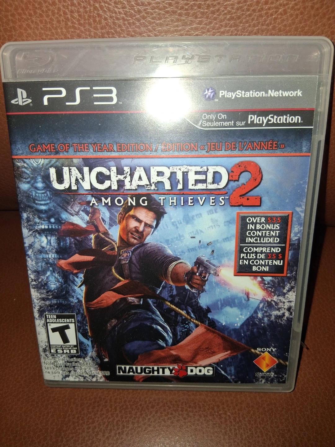 PS3 Game - Uncharted Among Theives 2 - Rated T
