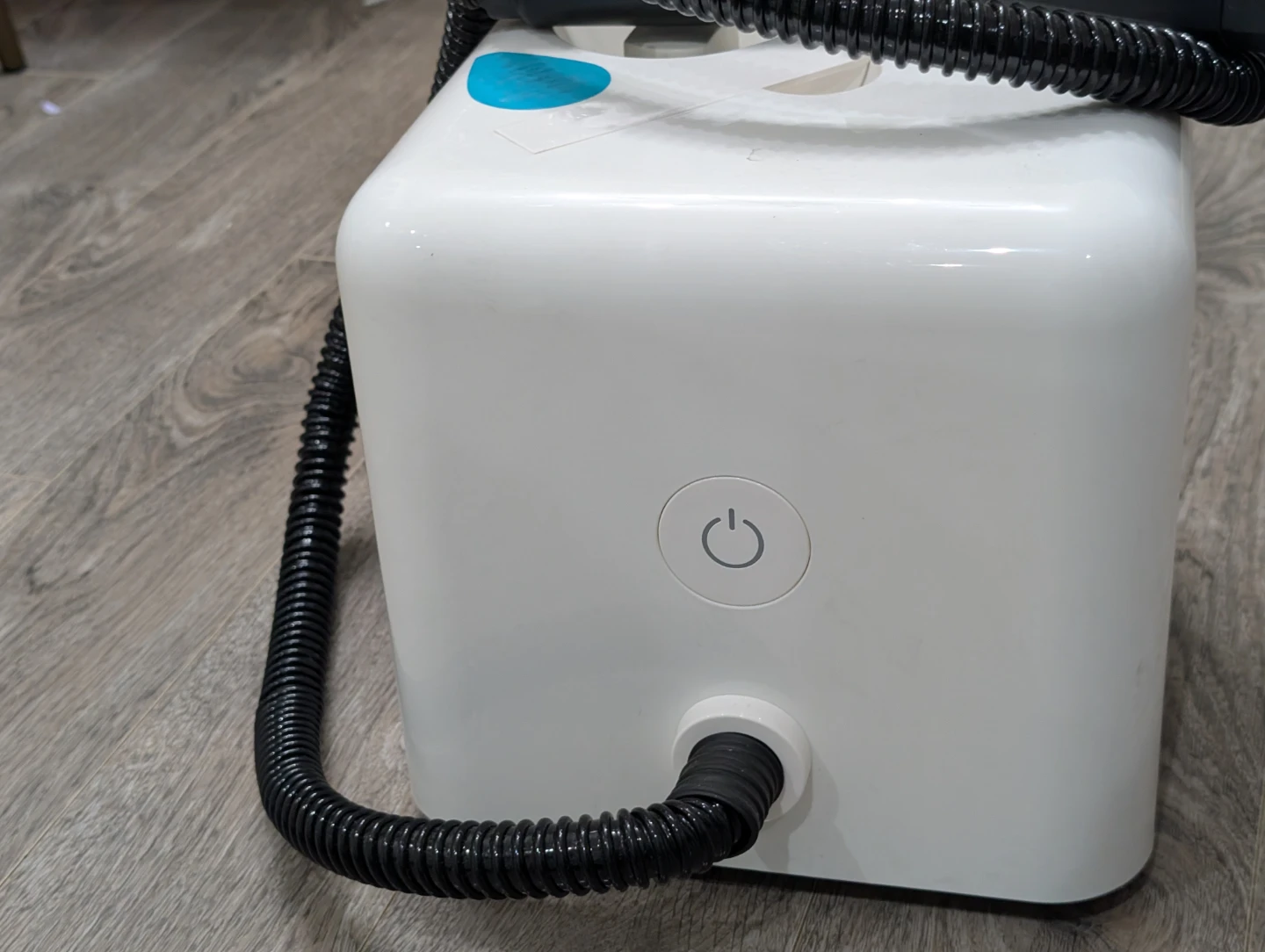 Dupray White Steam Cleaner with Hose and Attachment