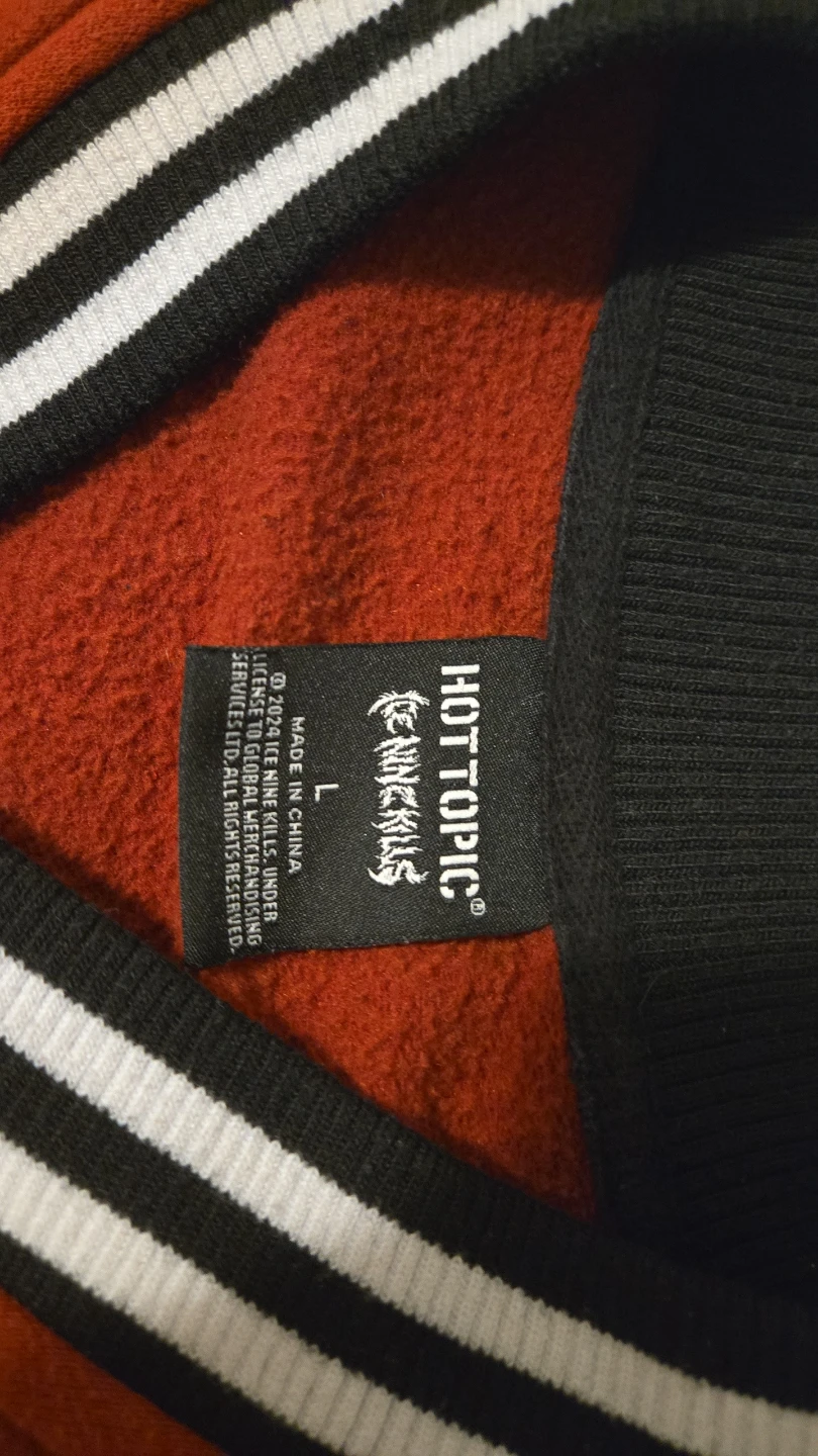 Hot Topic Ice Nine Kills Varsity Jacket - photo 3