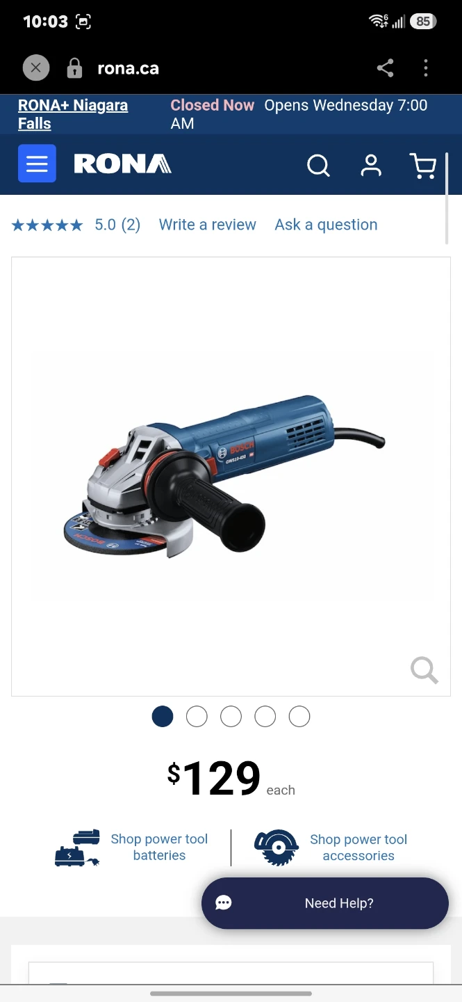 Bosch Angle Grinder - photo 4