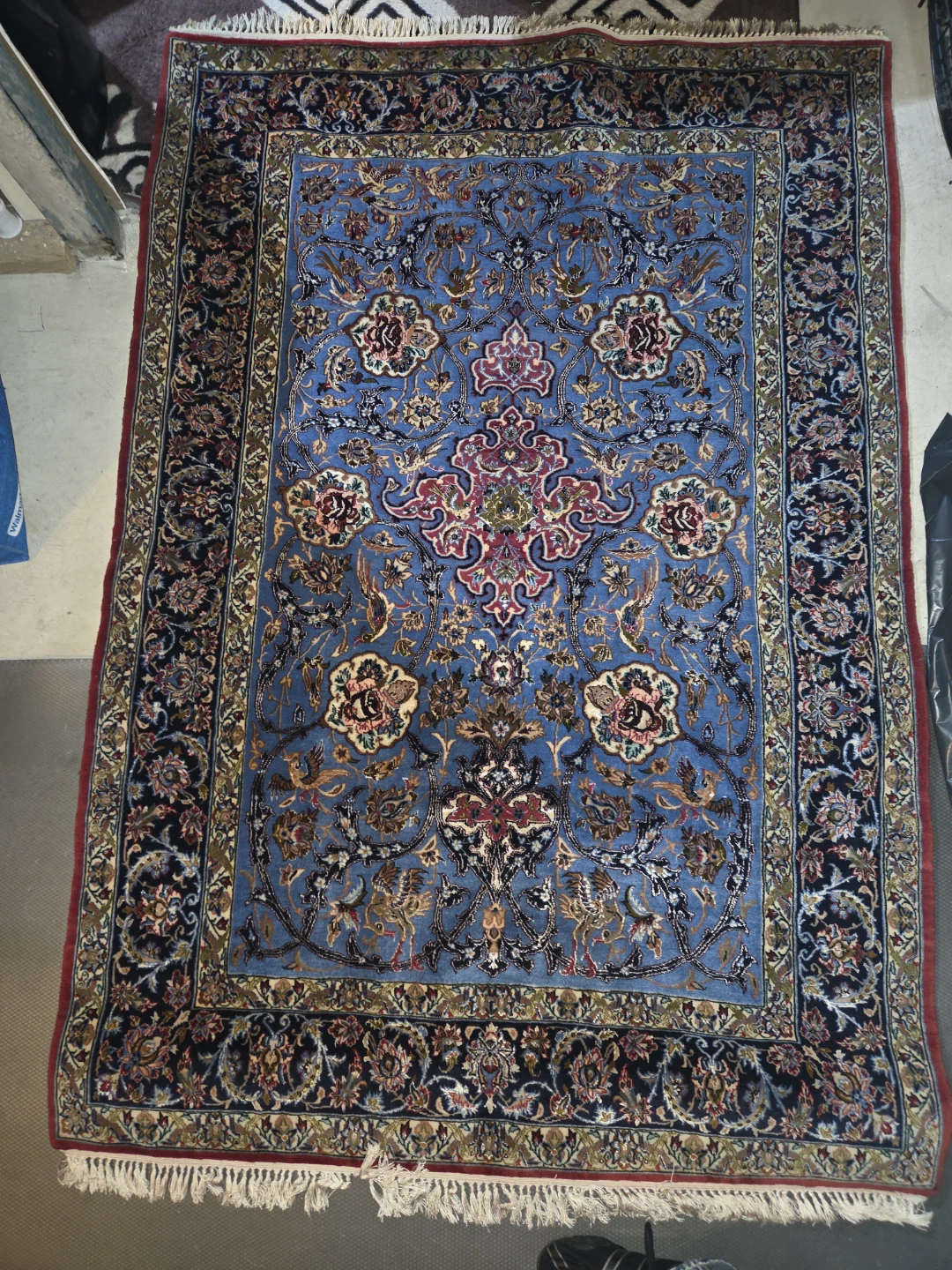 Persian & Oriental Hand-Made Carpet - Isfahan Design