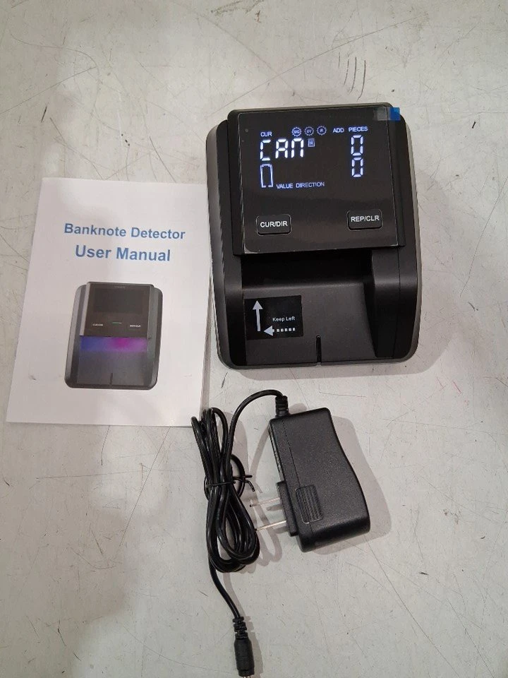 Multi-Currency Banknote Detector and Bill Counter