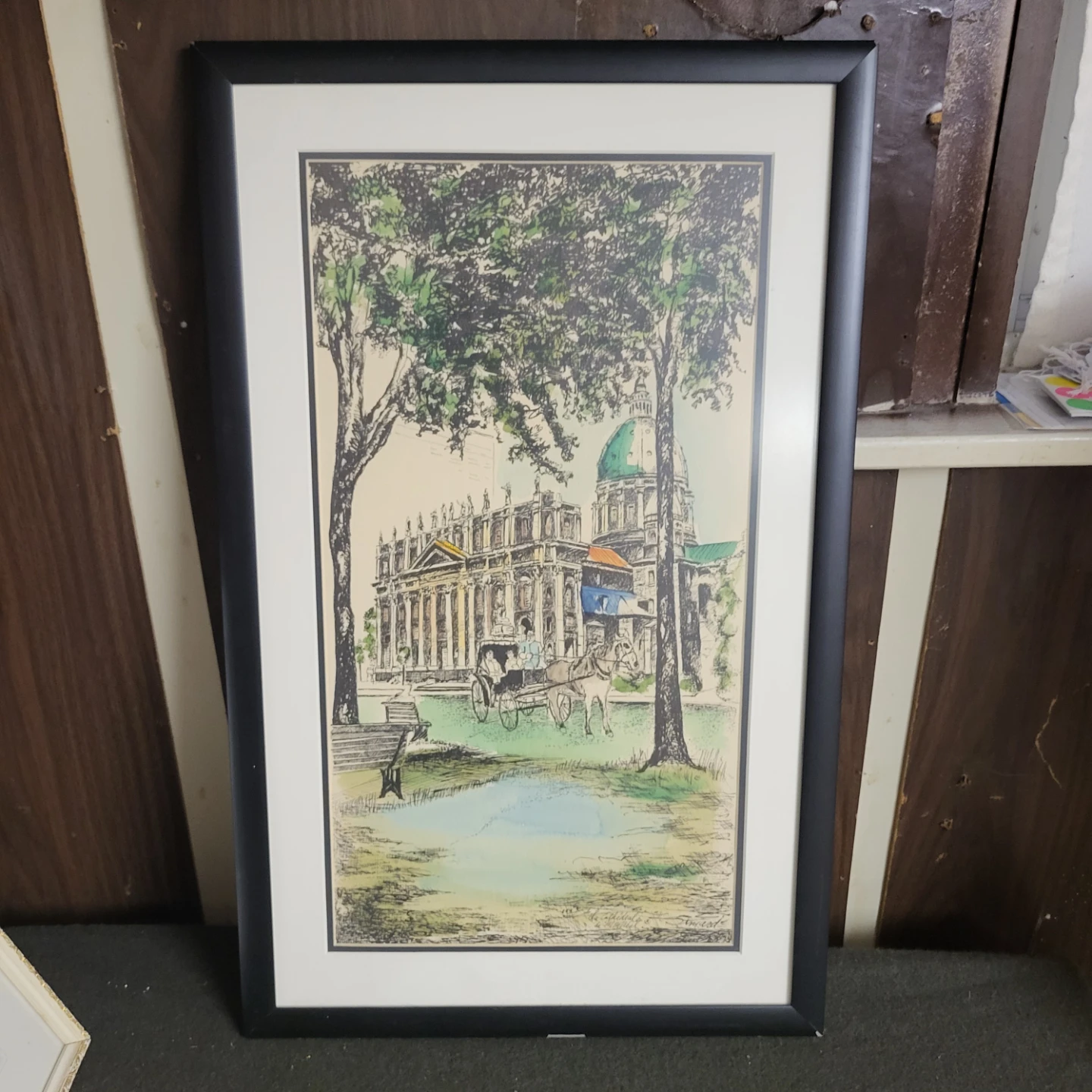 Art Print - "La Cathédrale de Montréal" by Girrard