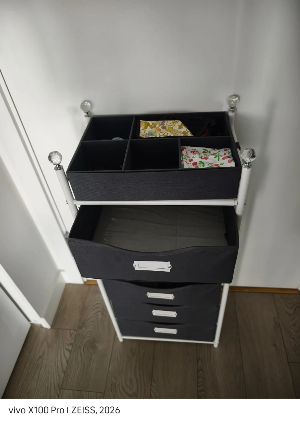 Tall Fabric Drawer Storage Organizer – Compact & Space‑Saving - photo 4