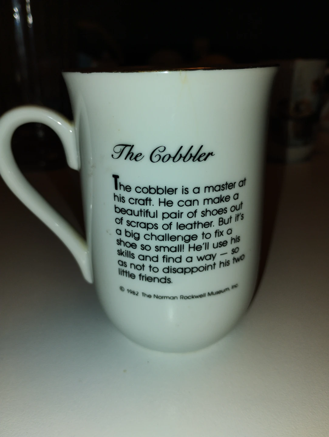 Norman Rockwell Museum 'The Cobbler' Mug - photo 2