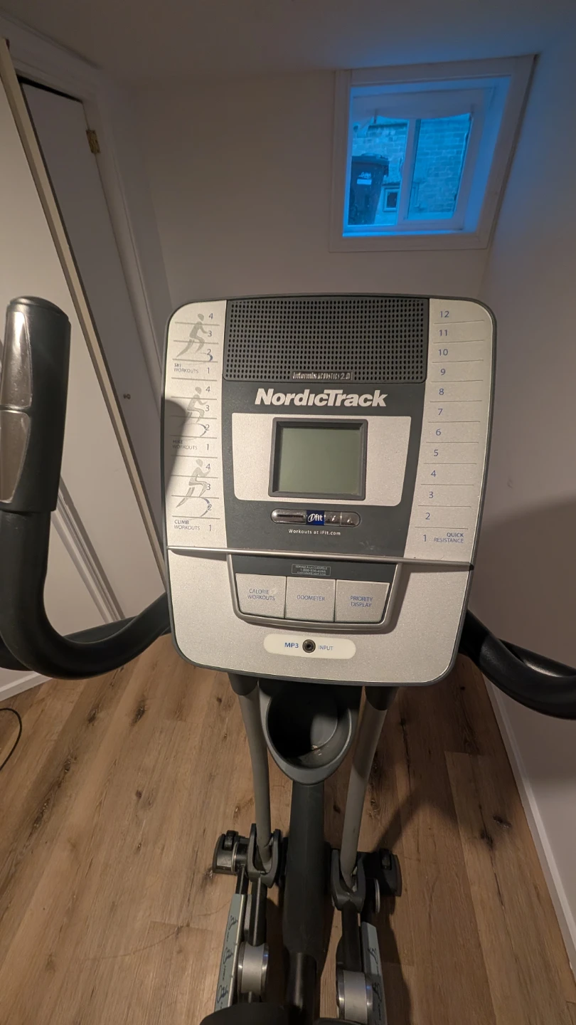 NordicTrack E73 Elliptical - photo 2