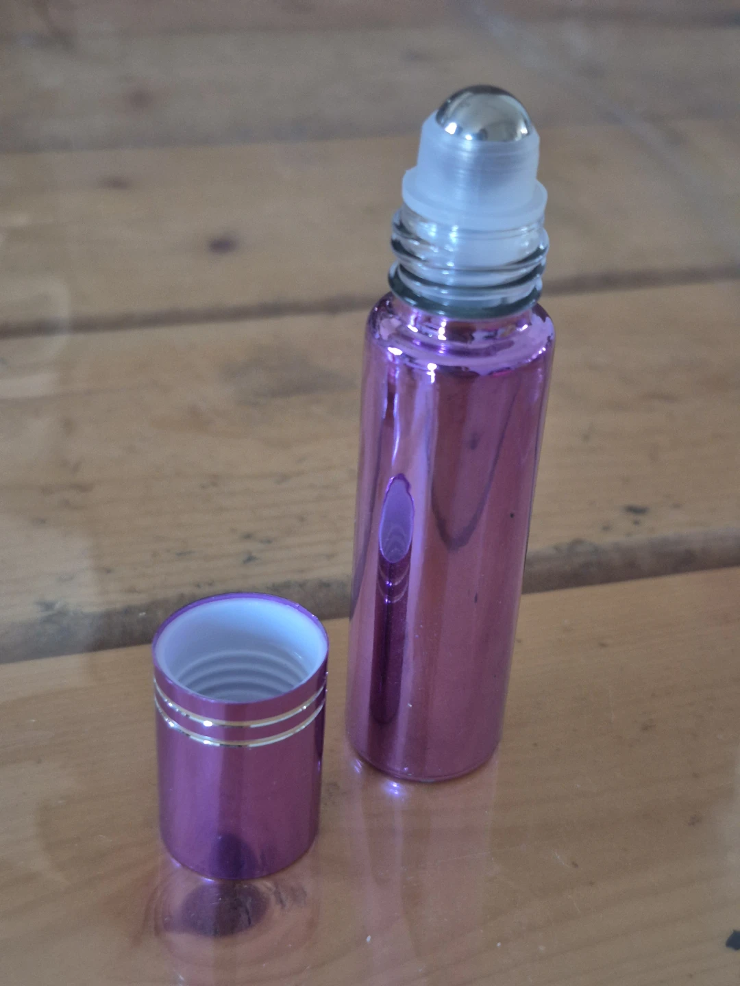 Lot of 8 Roll on Bottles with Caps