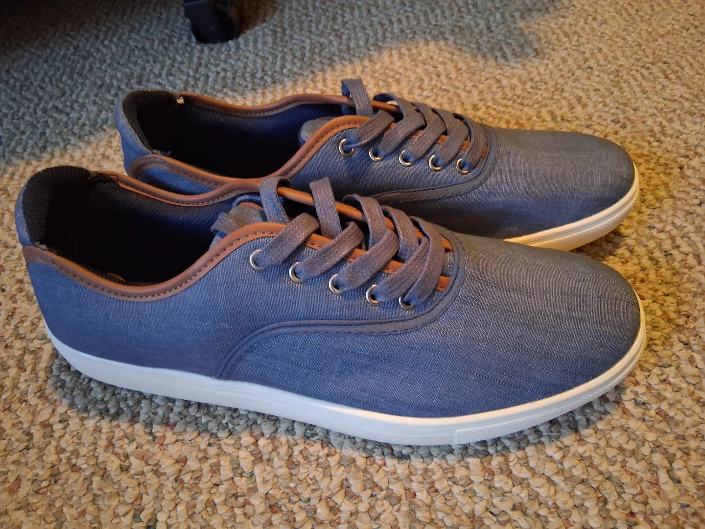 Steve Madden Blue Denim Sneakers Size 11