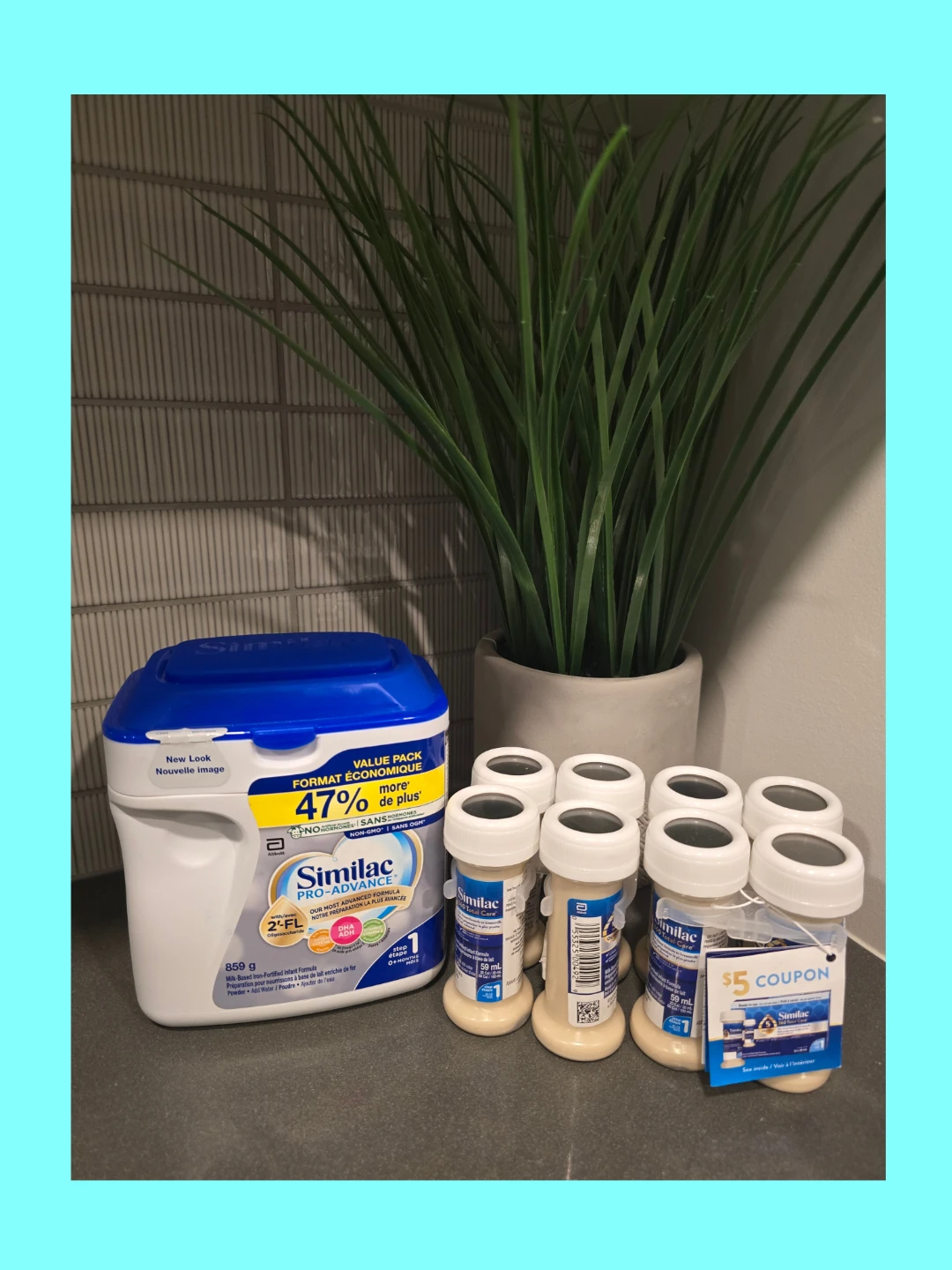 NEW Similac Pro-Advance 859g + 8x FREE Ready-to-Feed!